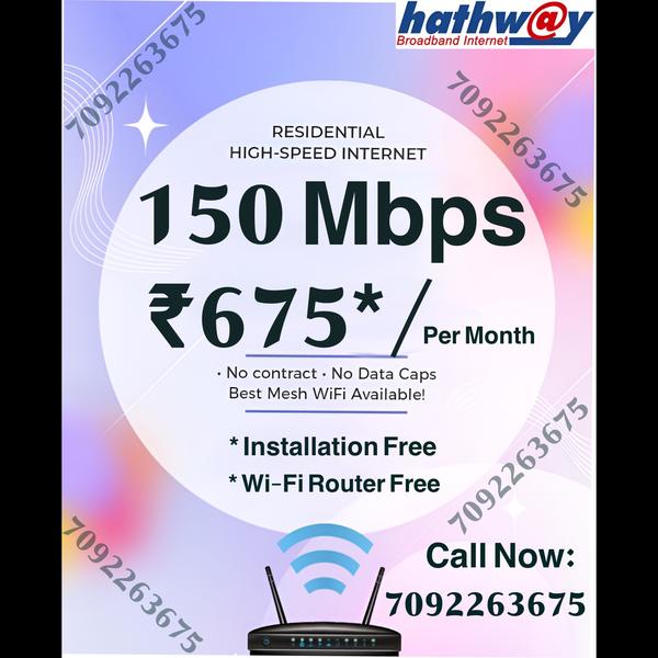 hathway wifi installation in m
