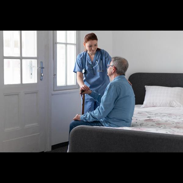 elderly and recovering patient
