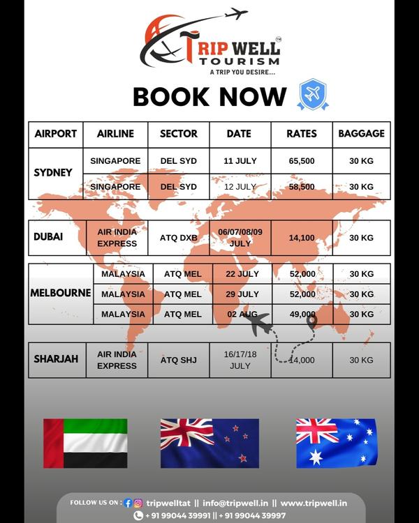 best rates on flight bookings