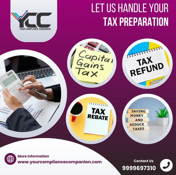 Tax preparation handled by exp