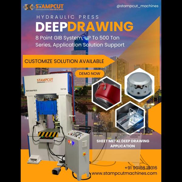 hydraulic press capacity range
