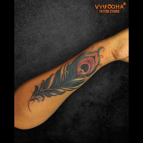 krishna inspired tattoo artist