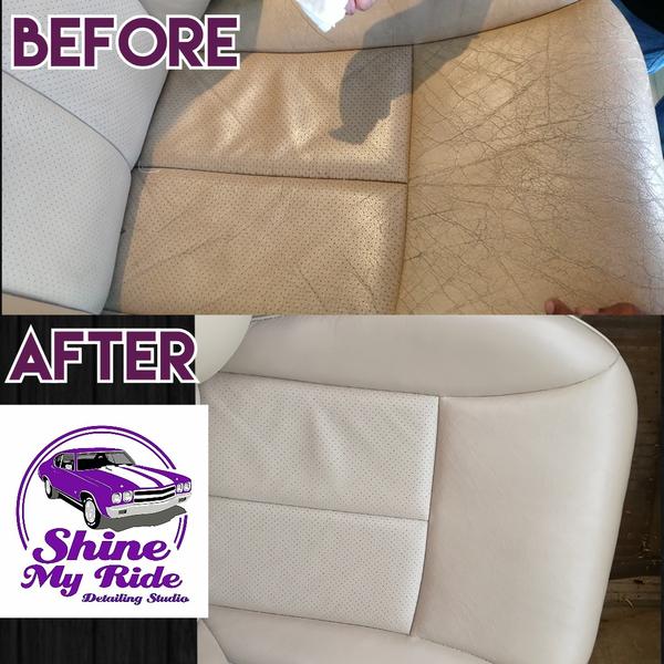 leather seat restoration santa