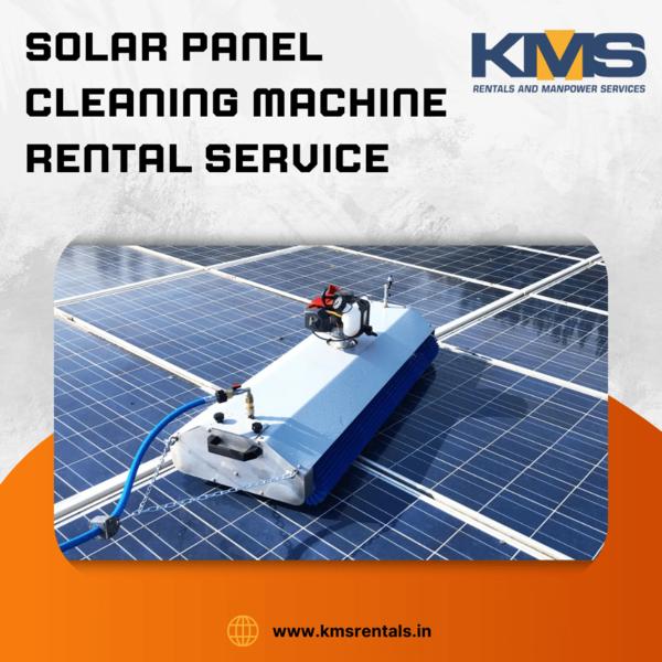 Solar panel Cleaning Machine