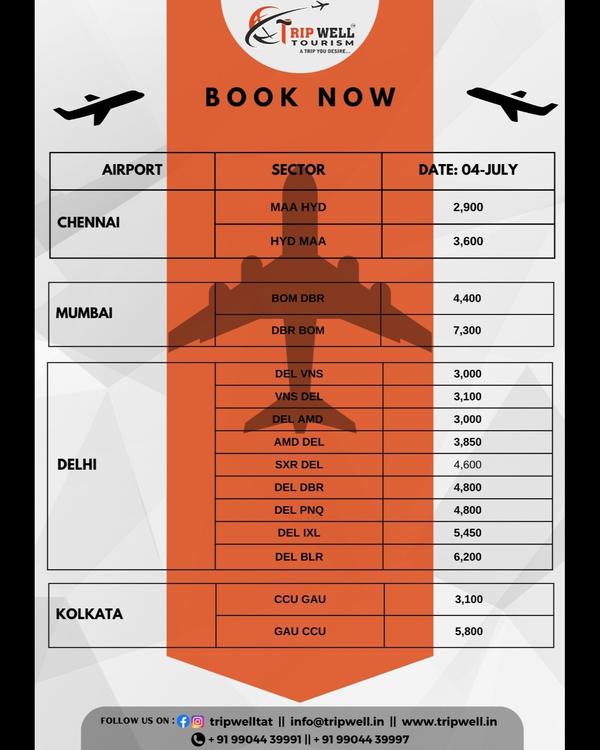 today only flight discounts
