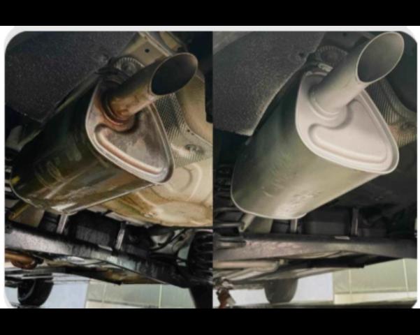 silencer coating for cars in m