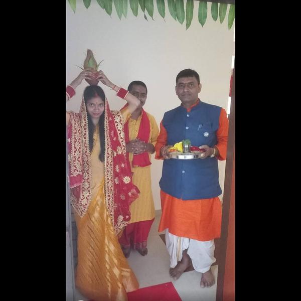 North Indian pandit in Bangalo