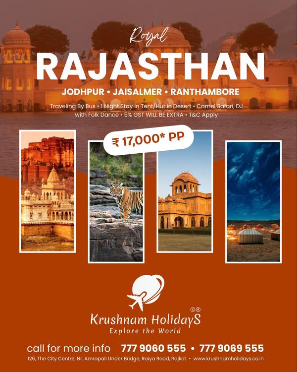 RAJASTHAN
✨ Discover the Royal
