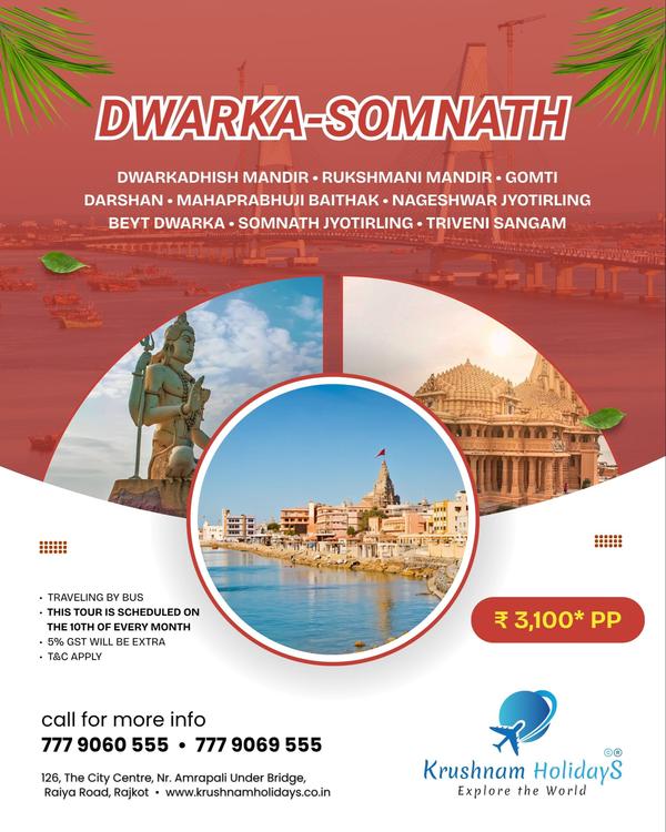 dwarka somnath junagadh tour p