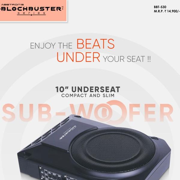 car underseat sub woofers poru