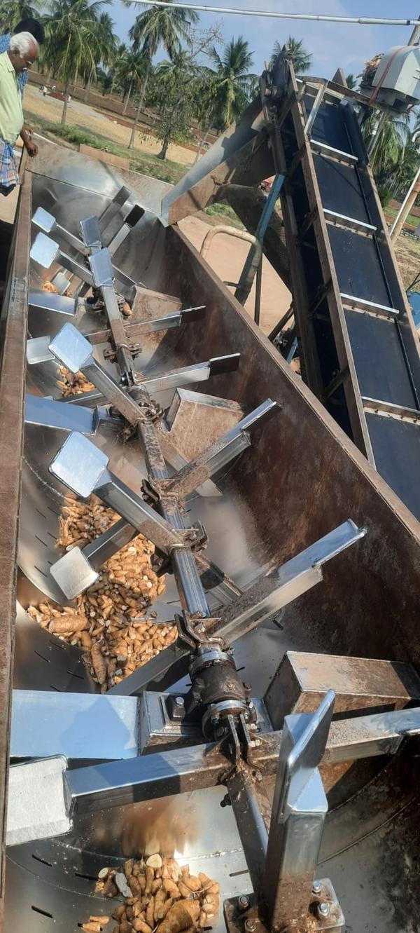 Topioca powder processing at r