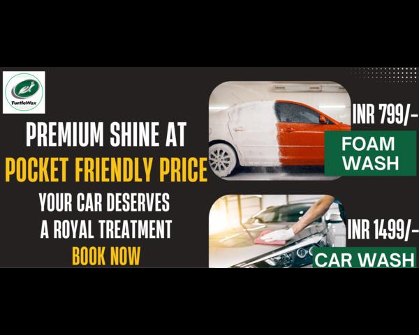 foam wash with pressure washer