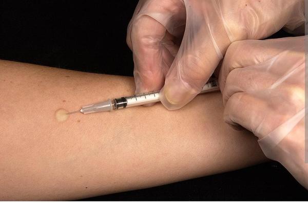 false positive typhoid test re