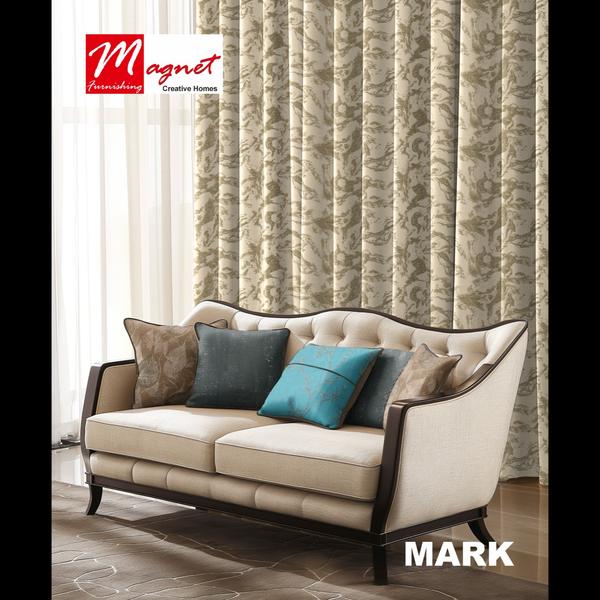 nature inspired curtain patter