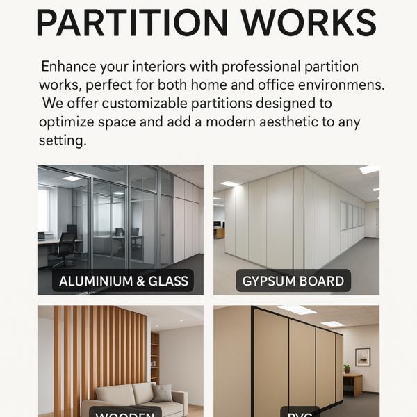 partition works