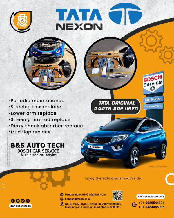 tata nexon steering box replac