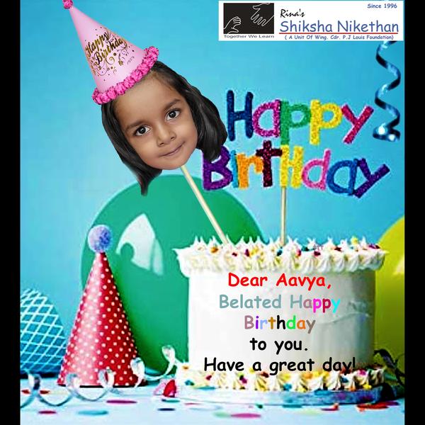 Happy Birthday Aavya!!!