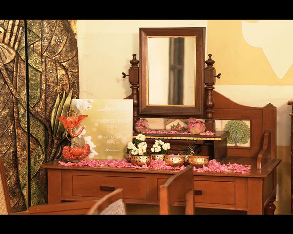 Elegant traditional backdrop w