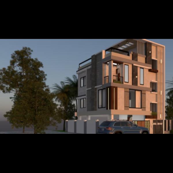 modern residential and commerc