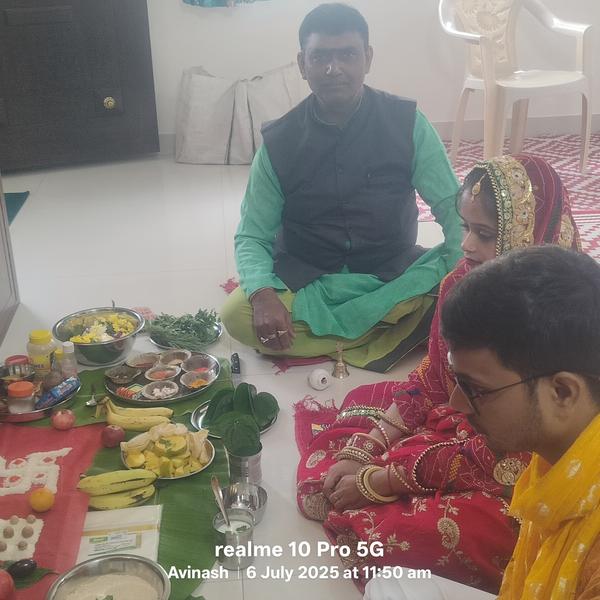 North Indian pandit Griha Prav
