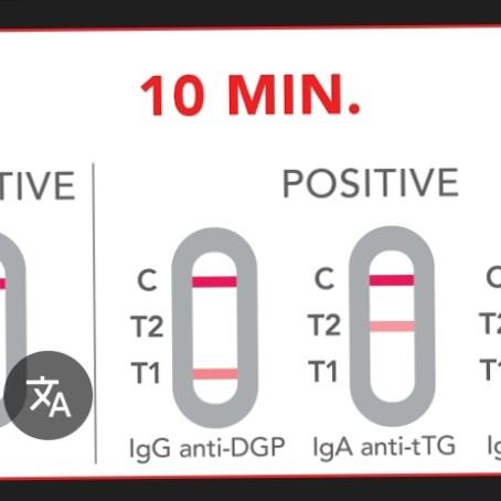 celiac disease blood antibody