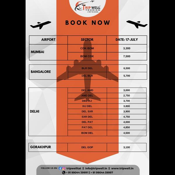 limited seats on major routes