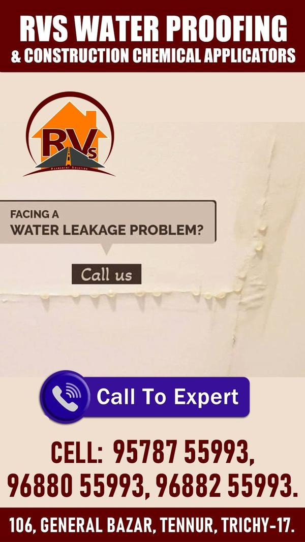 pillars and wall waterproofing