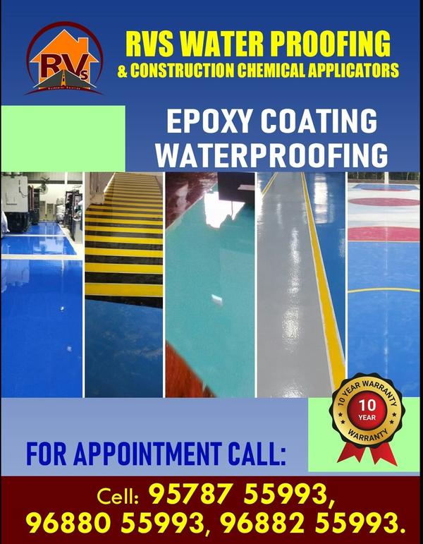 commercial epoxy coating water