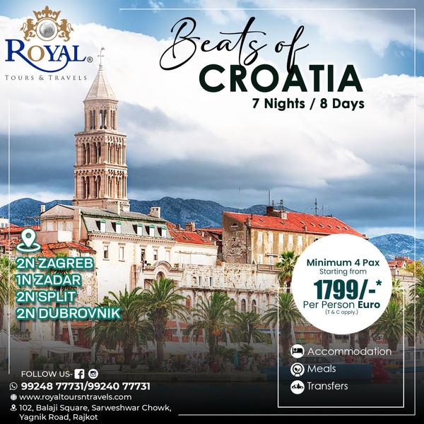 croatia trip from rajkot with