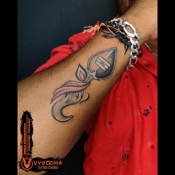 shiva trishul tattoo ramanatha