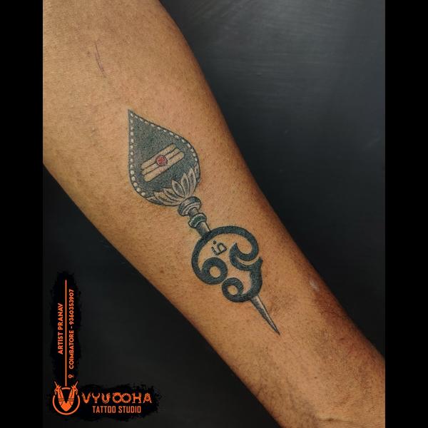 sacred vel and shiva symbol ta