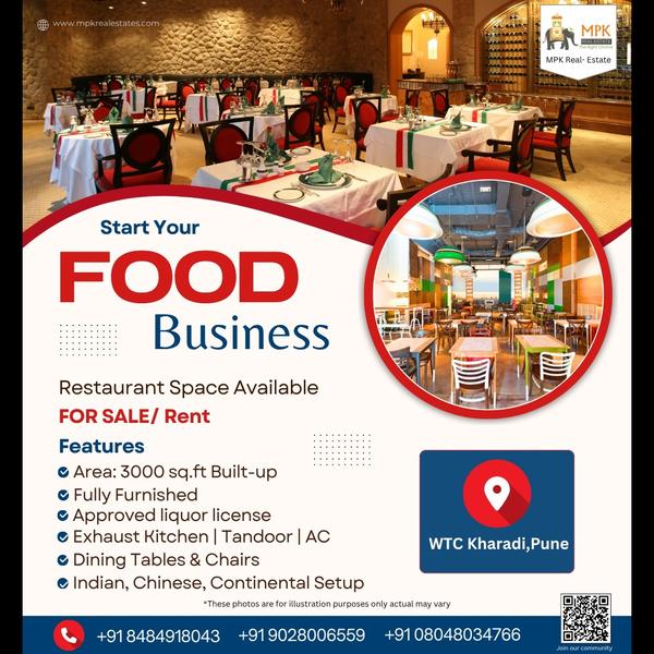fully furnished restaurant for