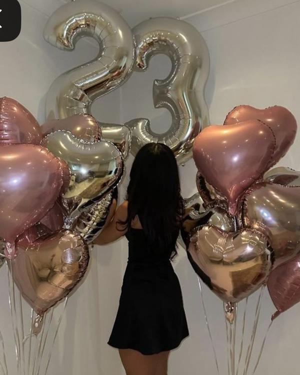2nd birthday helium balloon mu