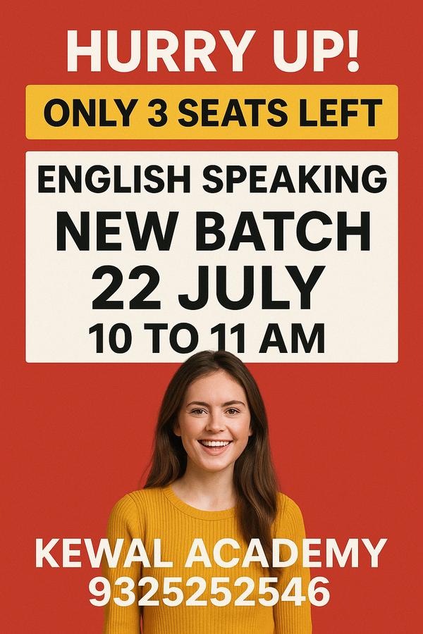English Speaking course 
