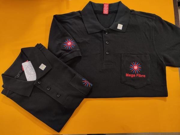 Machine embroidery logo design