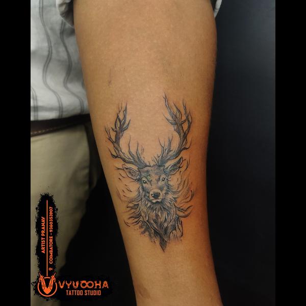 celestial planet and star tatt