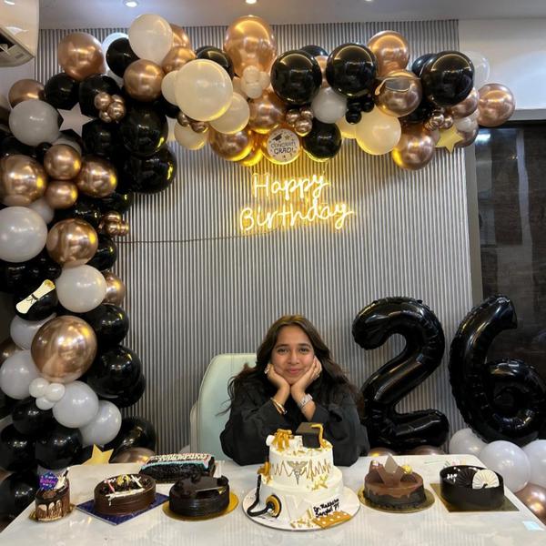 18th birthday balloon decorati