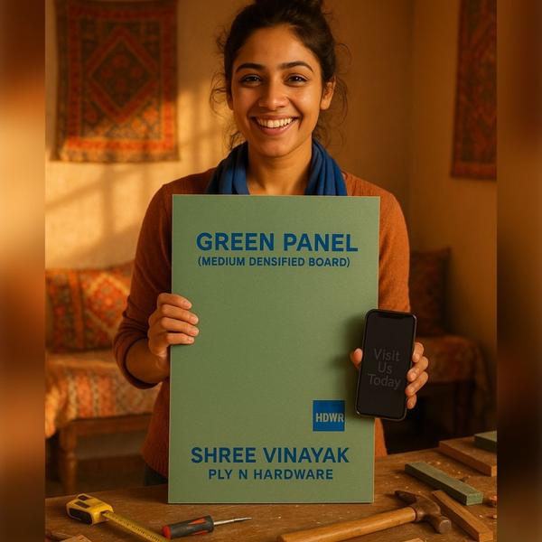 Green panel hdwr and mdf avail