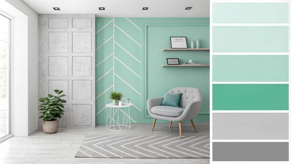 modern wall painting technique
