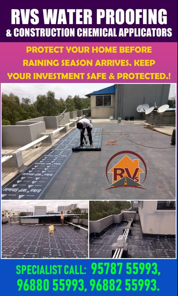 terrace waterproofing and leak