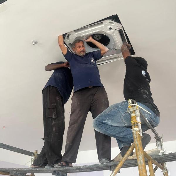 cassette ac installation near