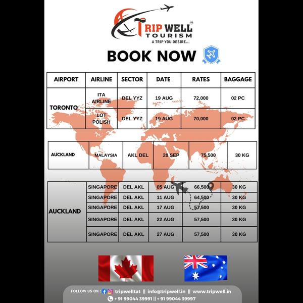 international flight offers du
