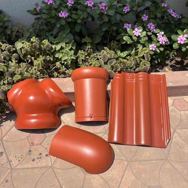 terracotta roof jali installat