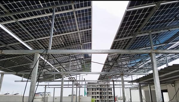 Completed Installation of Cumulative 51.75 Kwp (3.