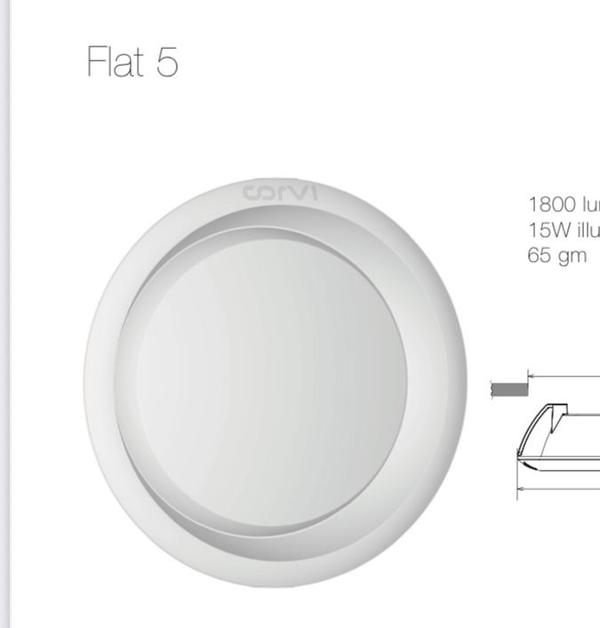 corvi led lights showroom indo