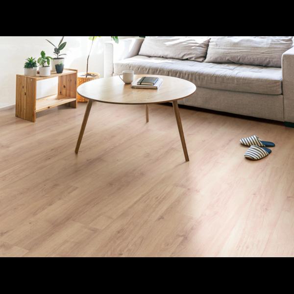 The planks are never adhered to the sub-floorin...