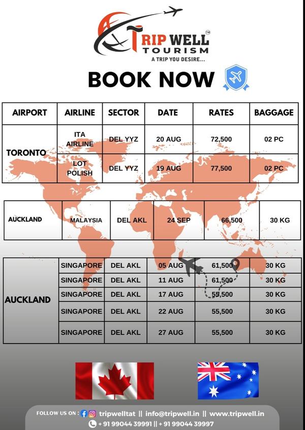unbeatable airfare offers auck