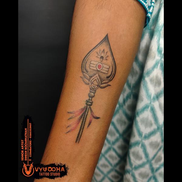 sacred vel and shiva symbol ta