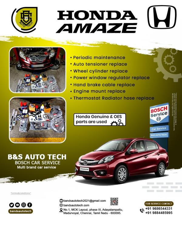 Bandsautotech 🚘 Honda amaze P