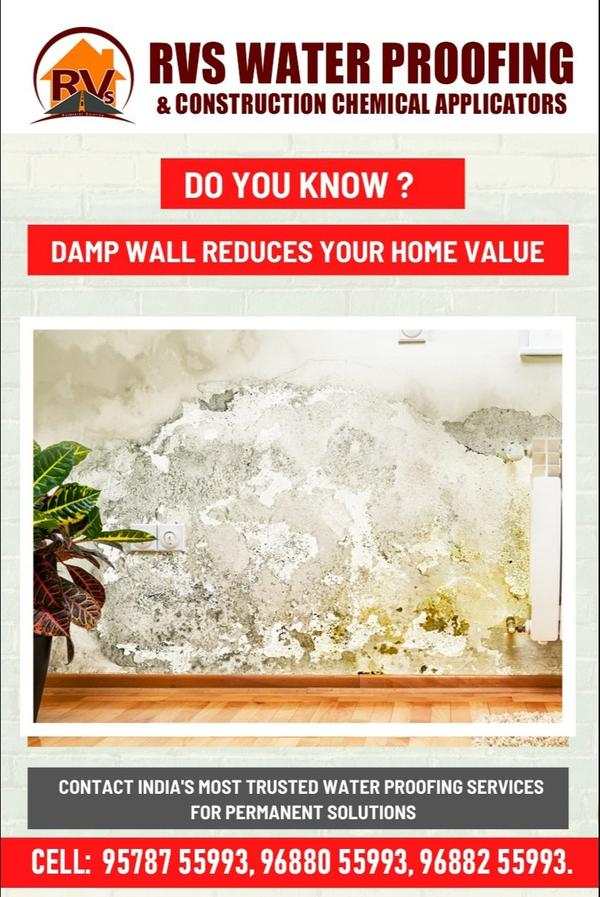 moisture proofing for damp wal